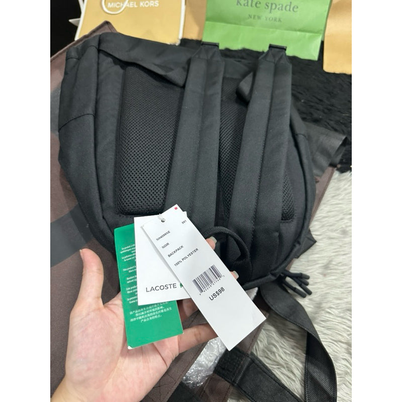 ORIG & IMPORTED LCT Unisex Computer Compartment Backpack Black Bag