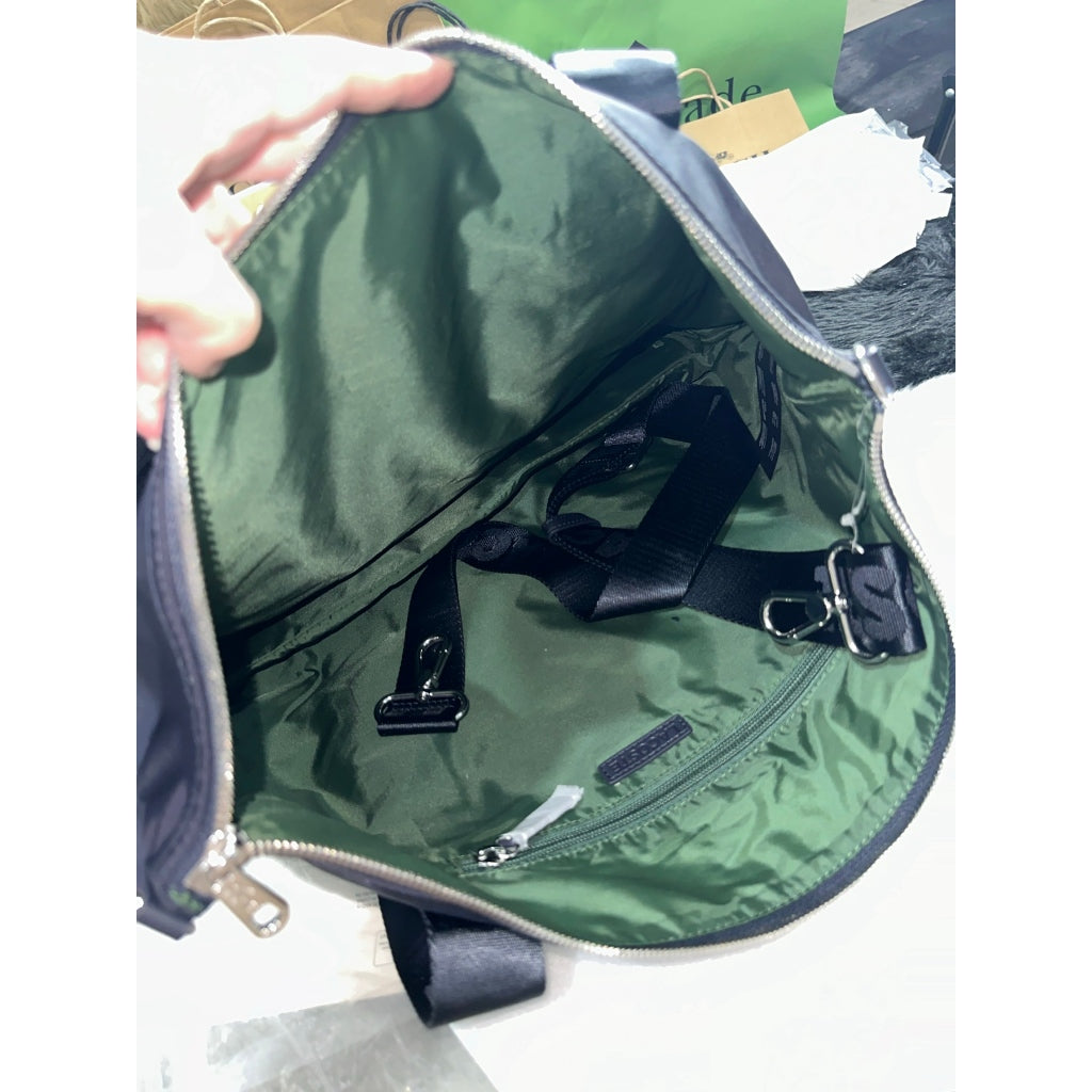 ORIG & IMPORTED LCT Active Nylon Tote Large Bag Black