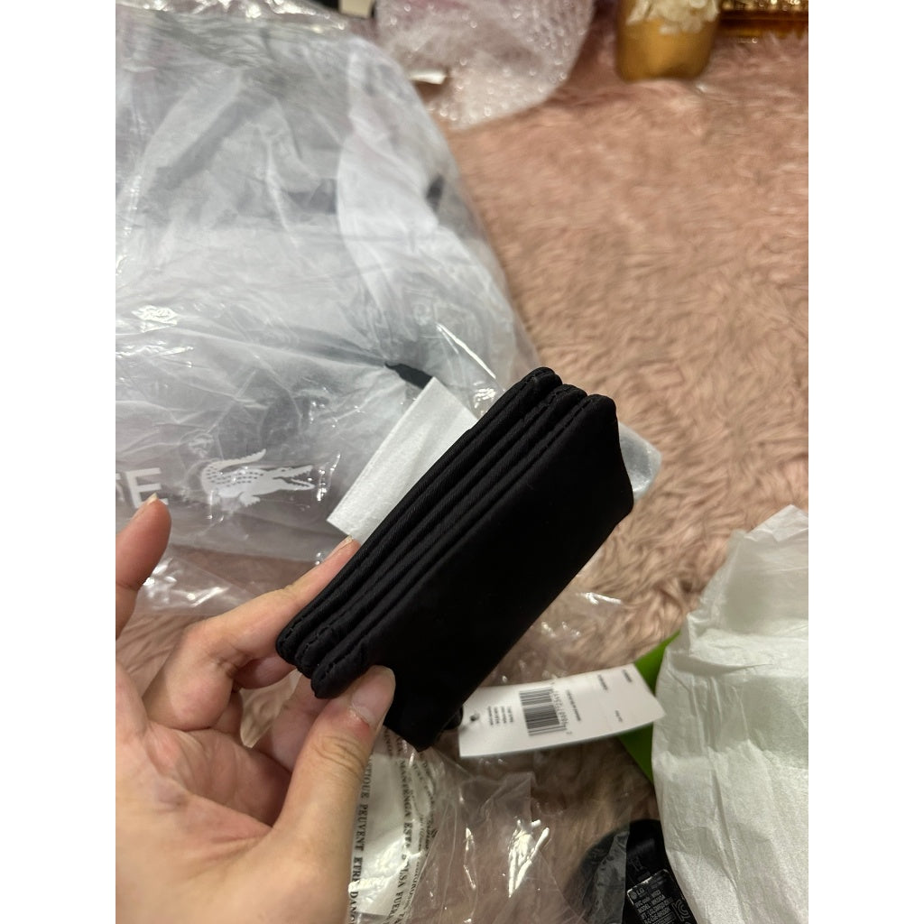 ORIG & IMPORTED KS Wilson Road Mini Natasha Small Nylon Wallet Black