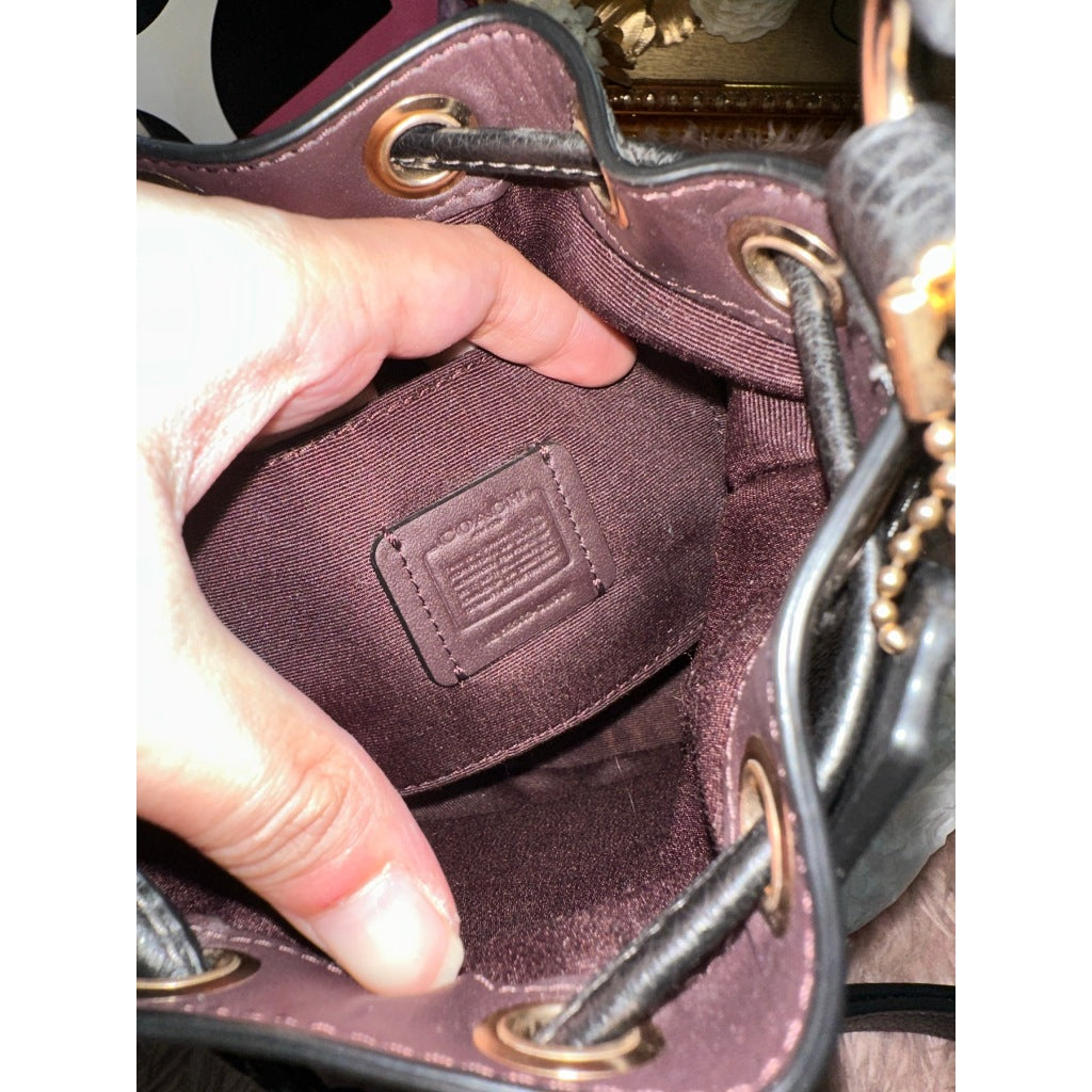 ORIG & IMPORTED CCH Mini Bucket Bag Black