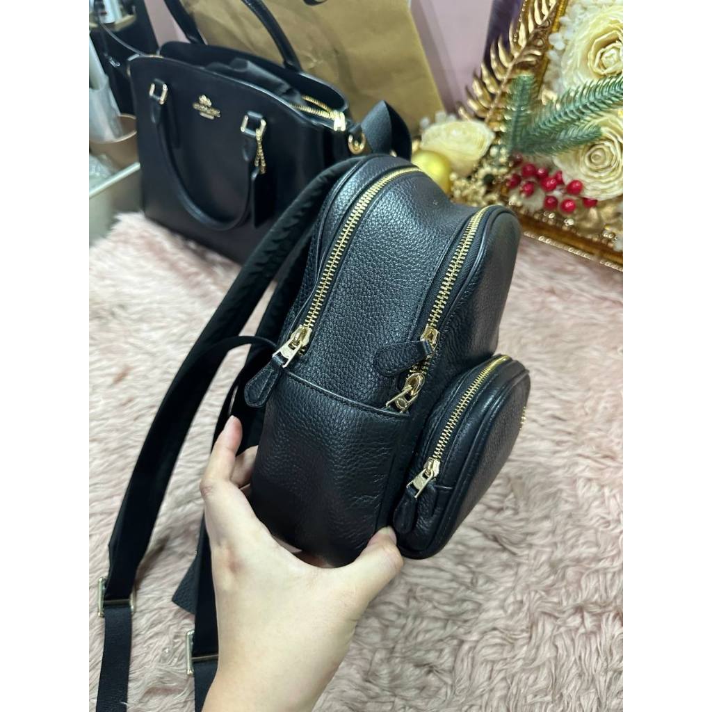 ORIG Preloved CCH Mini Court Backpack Black Bag