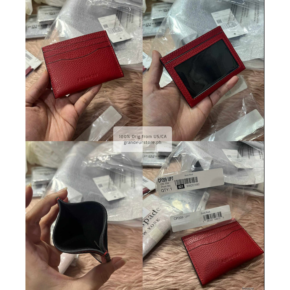 ORIG & IMPORTED CCH Essential Slim Id Card Case Holder Wallet for Men / Unisex