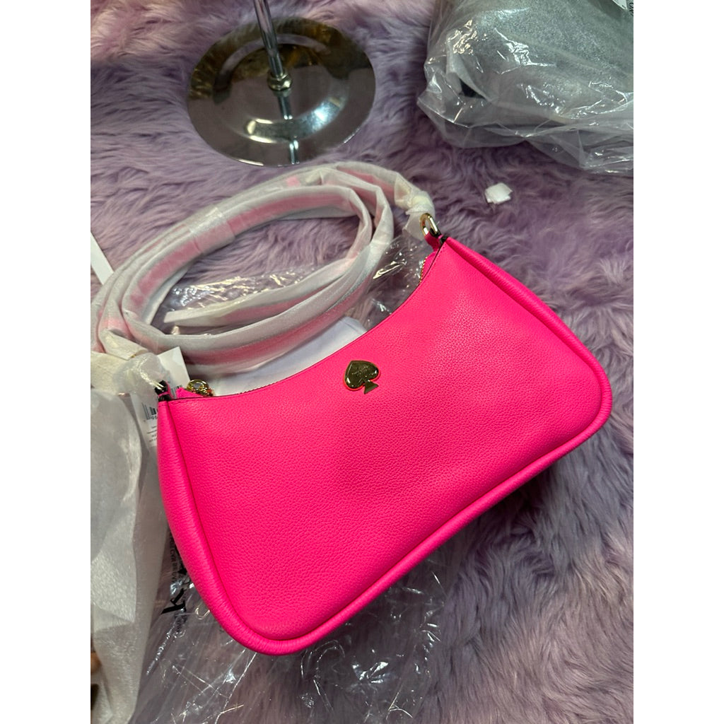 ORIG & IMPORTED KS Kayla Small Convertible Shoulder Bag Pink