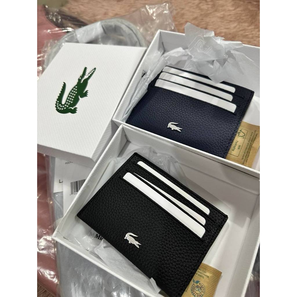 ORIG & IMPORTED LCT Card Holder Small Wallet Black / Blue / Brown
