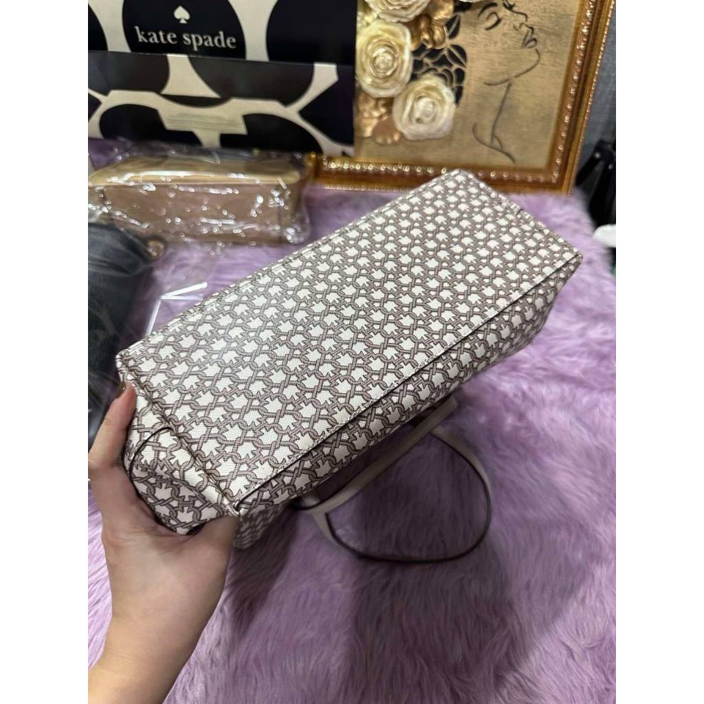 ORIG Preloved KS Link Mini Tote Beige Bag