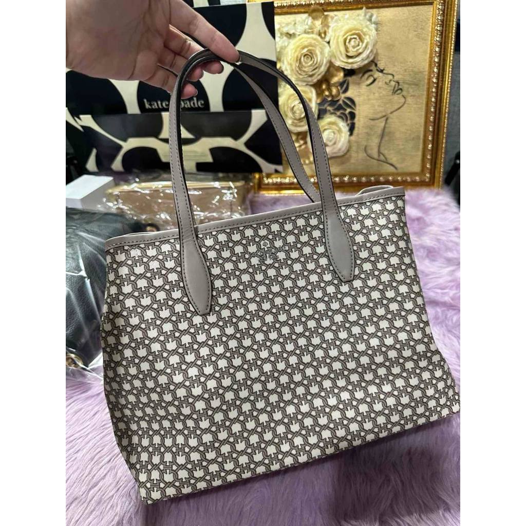 ORIG Preloved KS Link Mini Tote Beige Bag