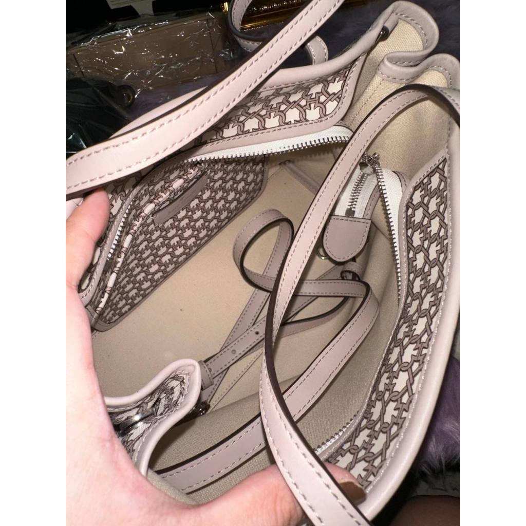 ORIG Preloved KS Link Mini Tote Beige Bag