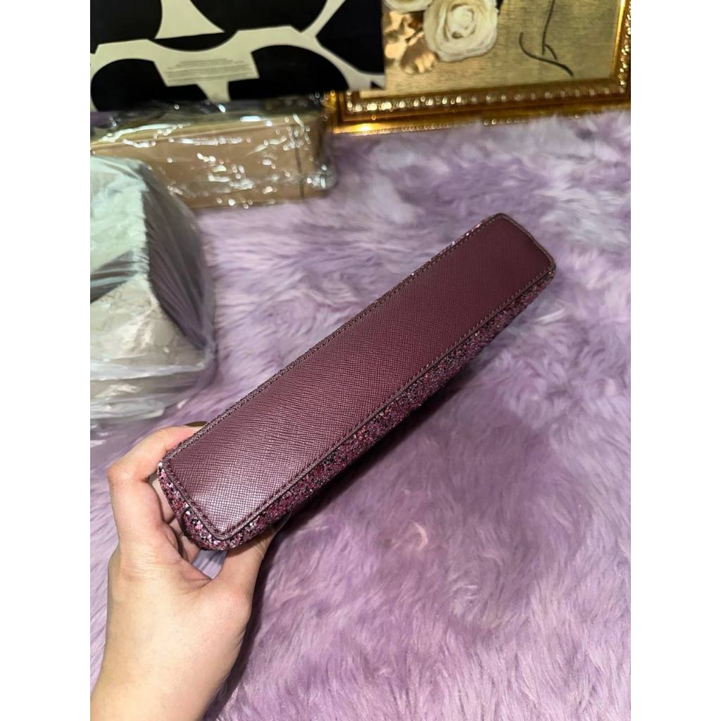 ORIG Preloved KS Greta Glitter Ramey Crossbody Small Pink Bag