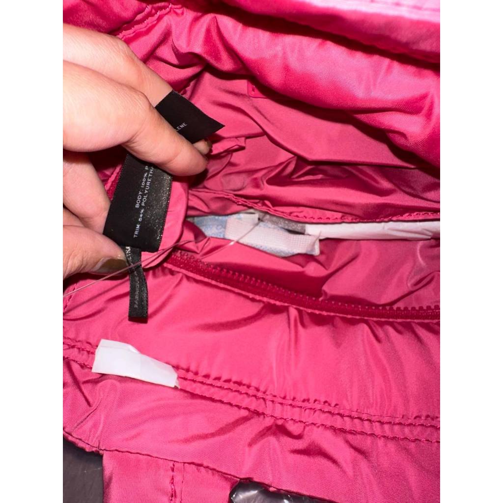 ORIG & IMPORTED MJ Quilted Nylon Mini Tote Bag Pink