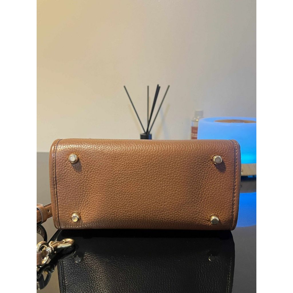 ORIG Preloved CCH Dempsey Tote 22 Small Brown Bag