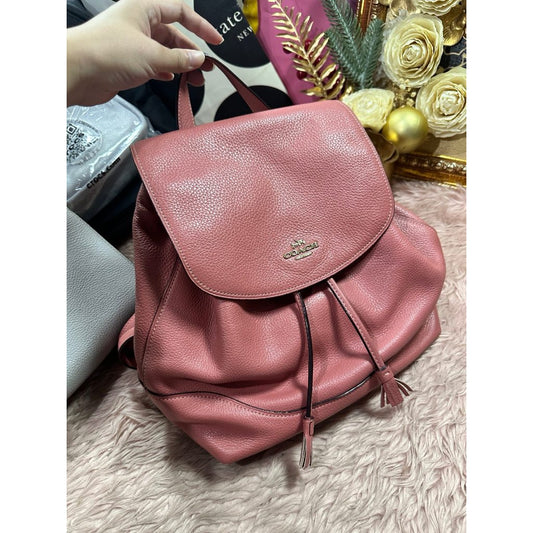 ORIG Preloved CCH Elle Medium Pink Backpack Bag