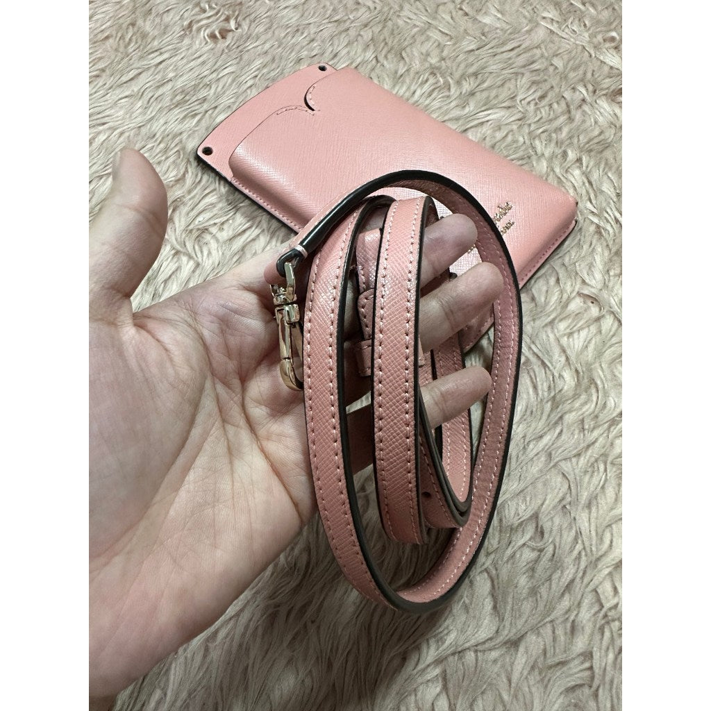 ORIG Preloved KS Spencer Slim Crossbody Phone Small Pink Bag