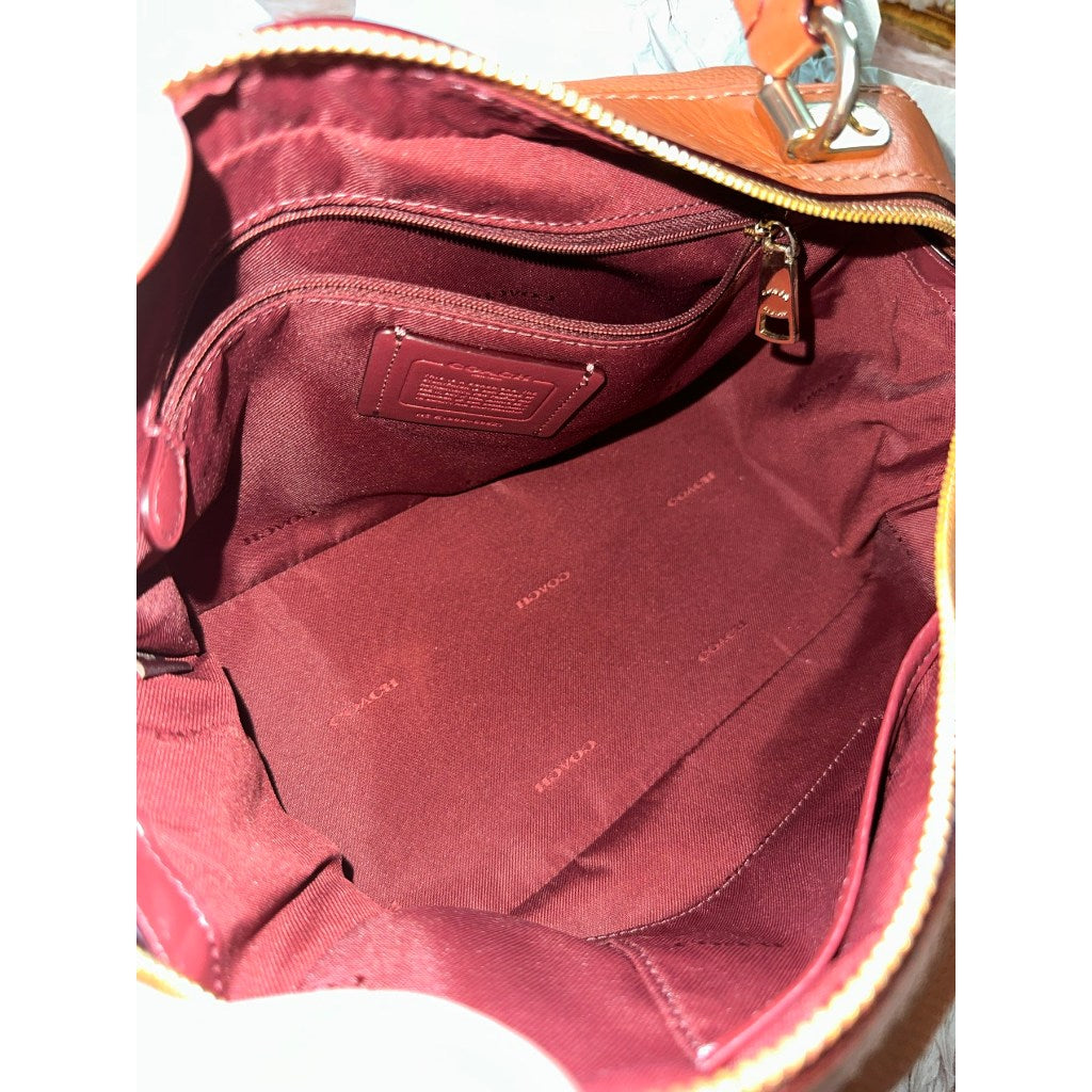ORIG Preloved RARE CCH Lane Satchel Duffle Brown Bag