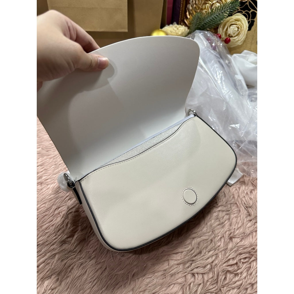 ORIG & IMPORTED CCH Andrea Shoulder Bag Chalk White