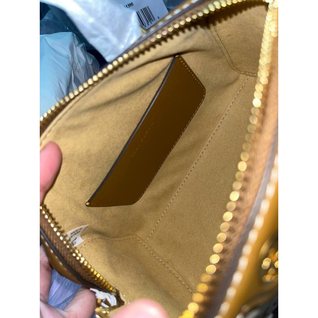 ORIG & IMPORTED TB T Monogram Mini Barrel Bag Hazelnut Brown
