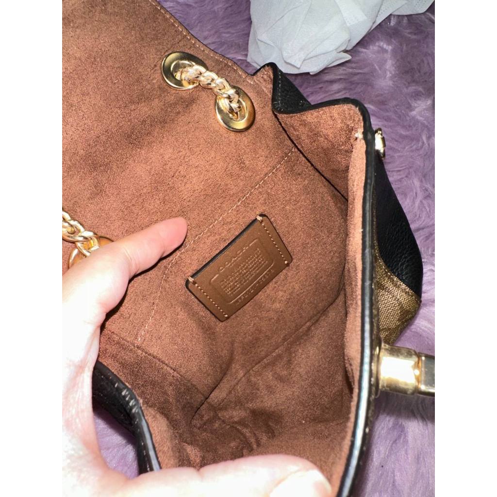 ORIG Preloved CCH Convertible Mini Backpack Khaki/Black Bag