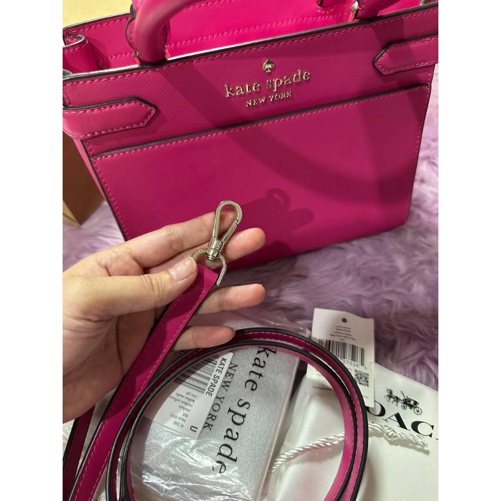 ORIG Preloved KS Staci Small Satchel Bag Pink