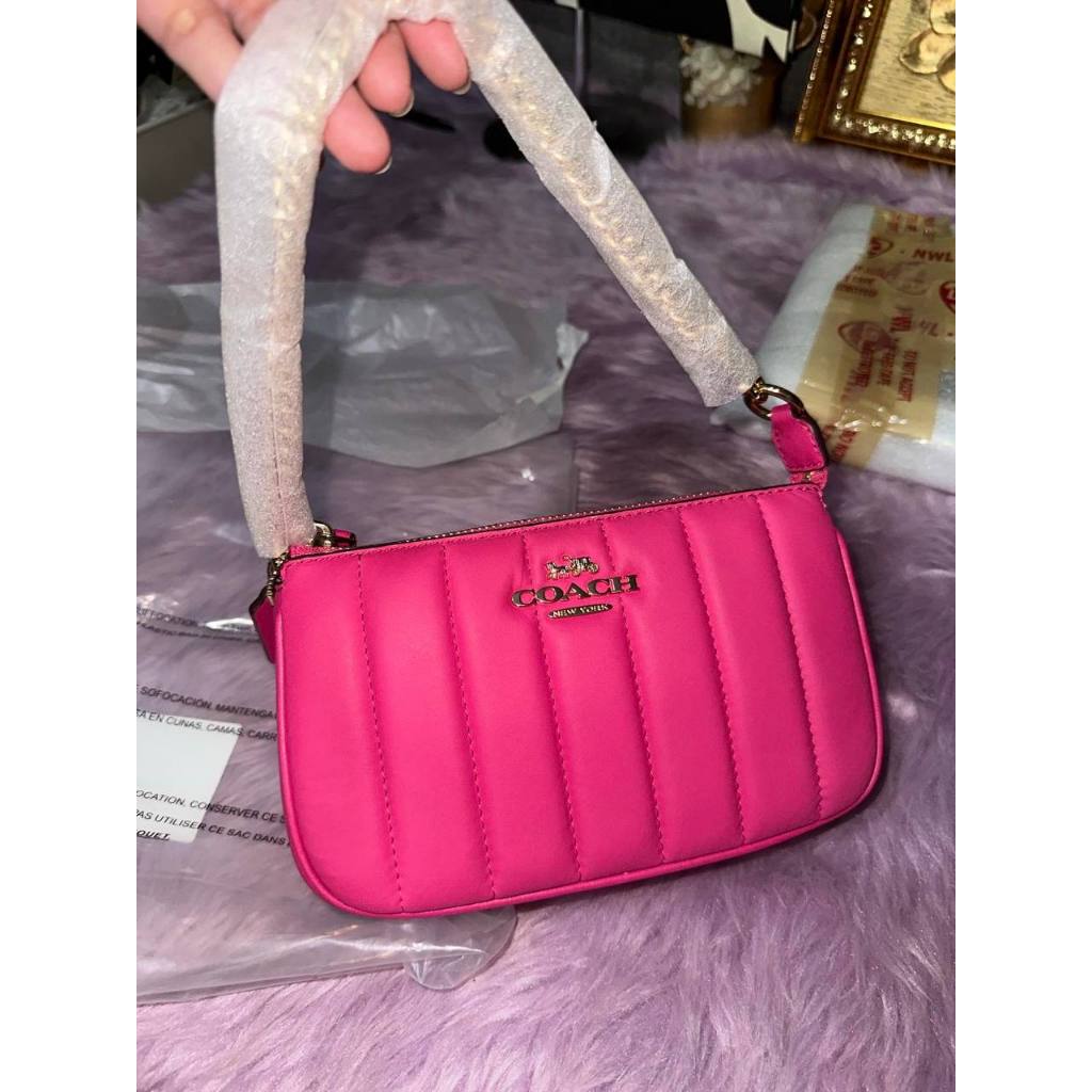 ORIG & IMPORTED RARE CCH Nolita 19 Chain Quilted Pink Small Bag