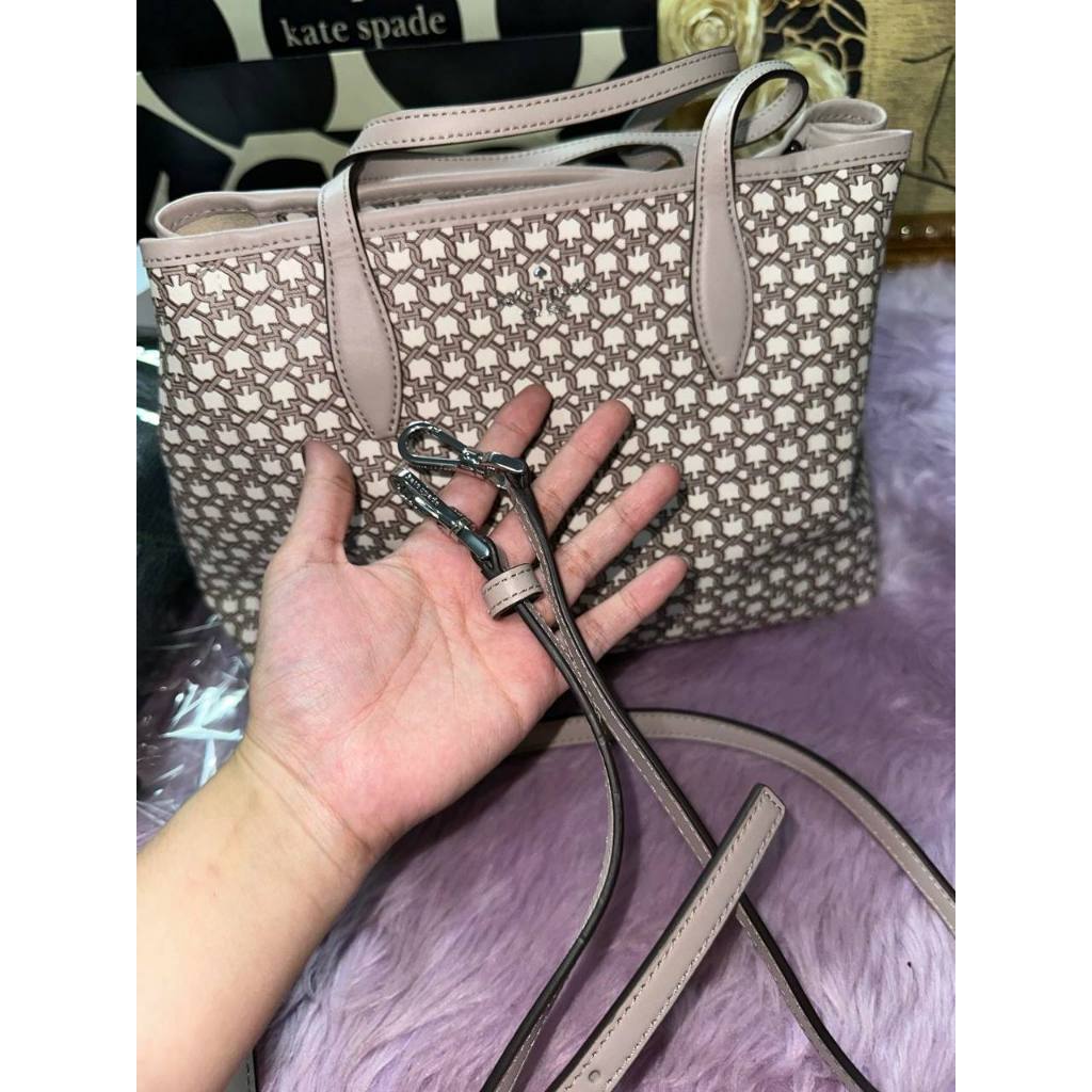 ORIG Preloved KS Link Mini Tote Beige Bag