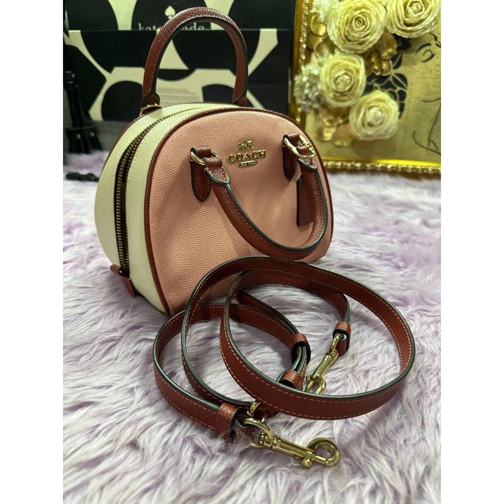 ORIG Preloved CCH Sydney Satchel In Colorblock Pink Small Bag