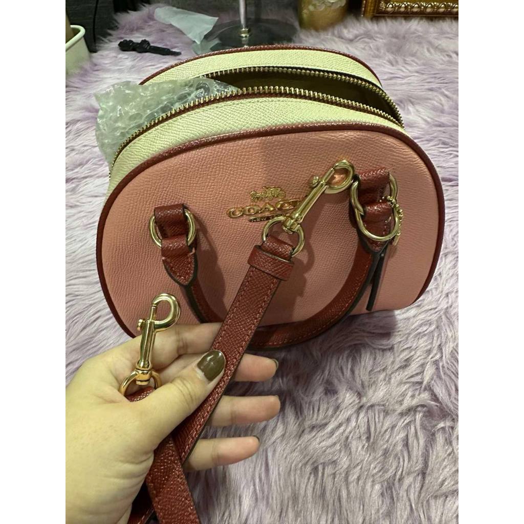 ORIG Preloved CCH Sydney Satchel In Colorblock Pink Small Bag