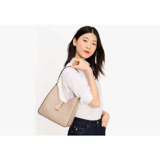 AUTHENTIC/ORIGINAL Kate Spade Dakota Large Taupe Hobo Bag