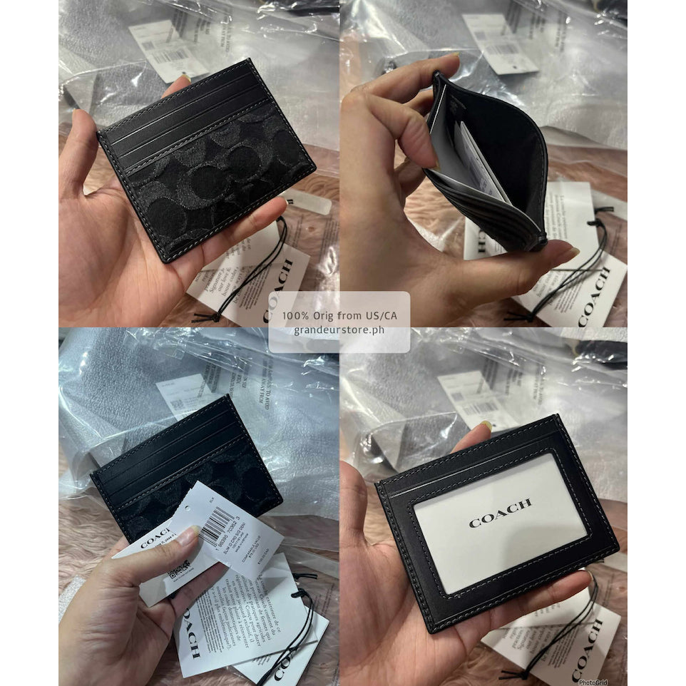 ORIG & IMPORTED CCH Essential Slim Id Card Case Holder Wallet for Men / Unisex