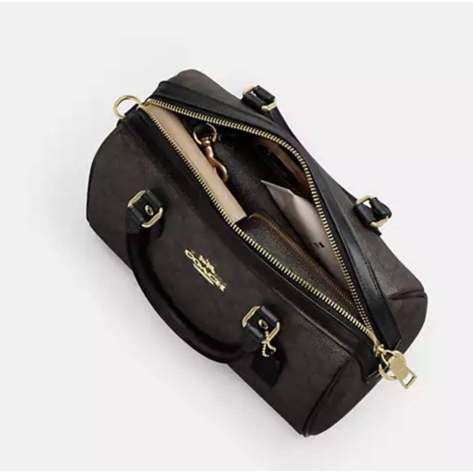 ORIG & IMPORTED CCH Mini Rowan Crossbody Bag In Signature Canvas White/Sand