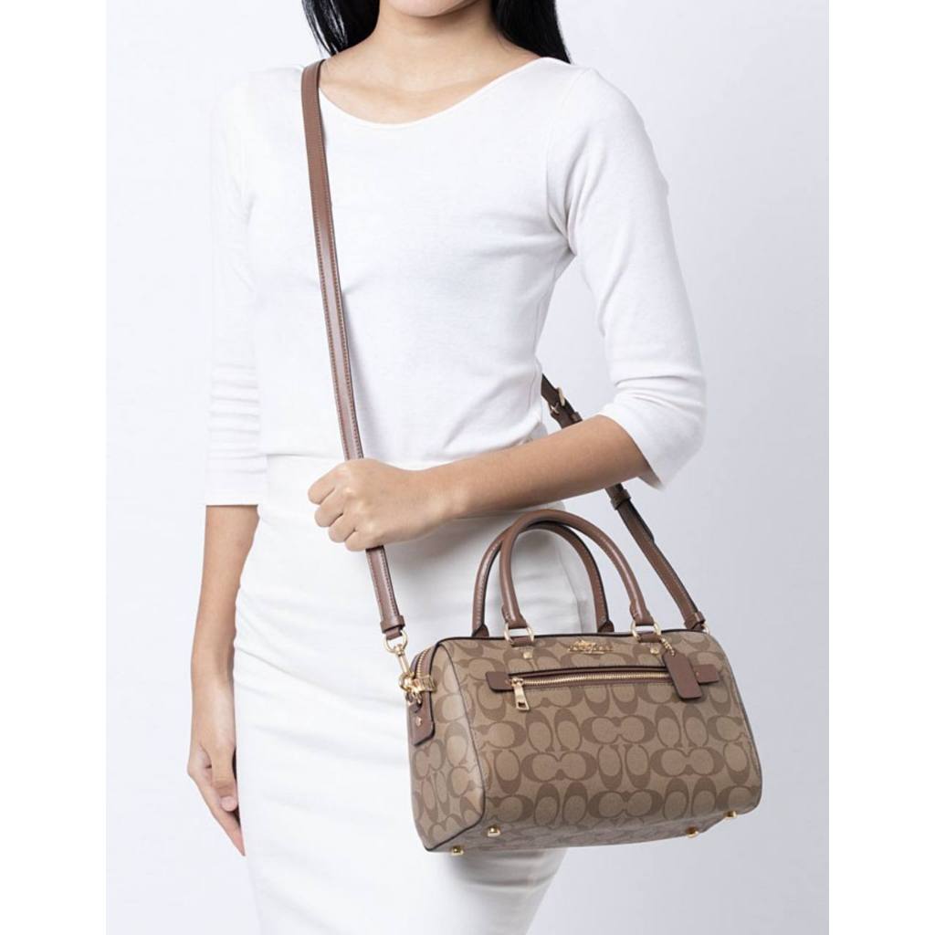 ORIG Preloved CCH Rowan Satchel Khaki Brown Bag