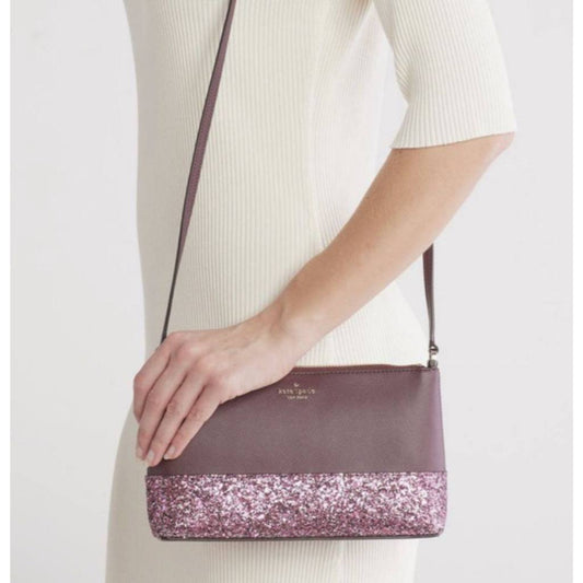 ORIG Preloved KS Greta Glitter Ramey Crossbody Small Pink Bag