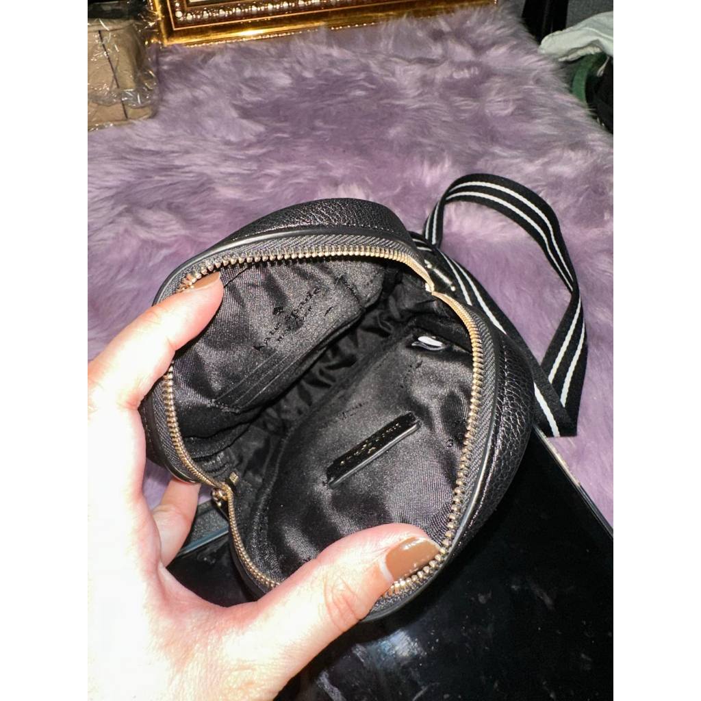 ORIG Preloved KS Rosie North South Phone Black Bag with Wallet