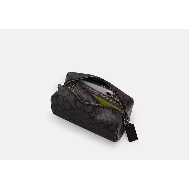 ORIG & IMPORTED CCH Axel Crossbody Men Black Bag In Signature Canvas