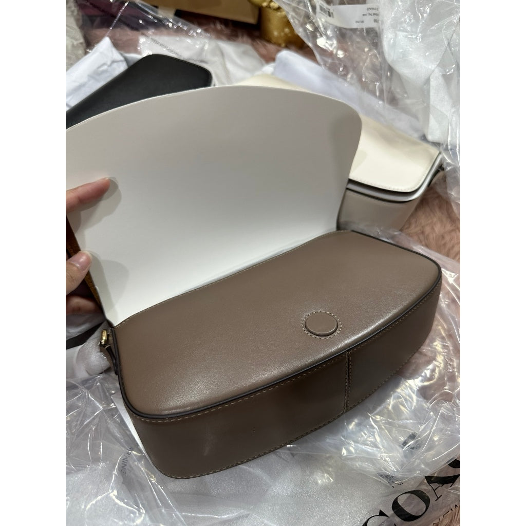 ORIG & IMPORTED CCH Andrea Shoulder Bag DARK STONE BROWN