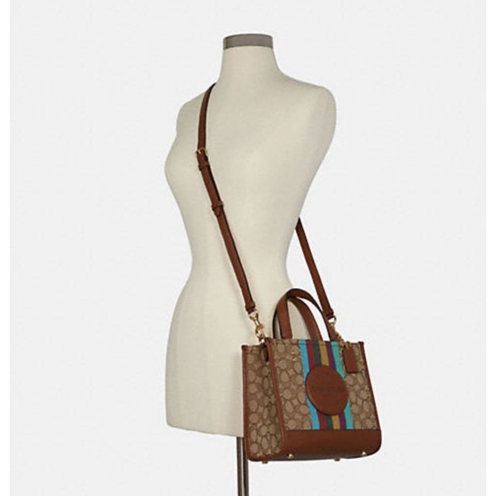 ORIG Preloved CCH Dempsey Tote 22 Small Brown Bag