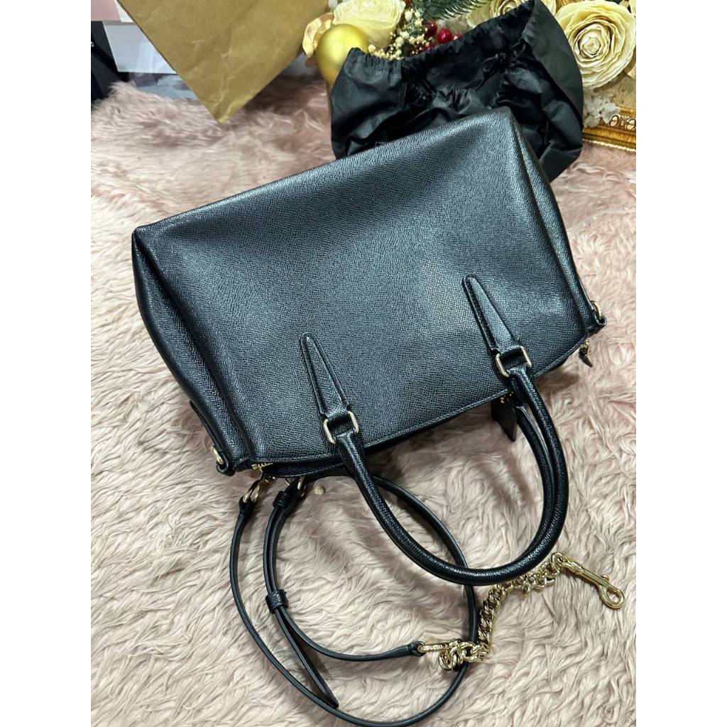 ORIG Preloved CCH Large Sage Carryall Satchel Black Bag