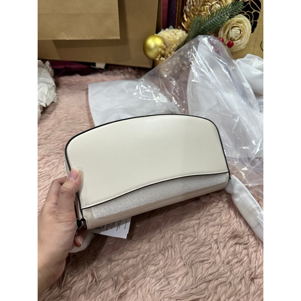 ORIG & IMPORTED CCH Andrea Shoulder Bag Chalk White