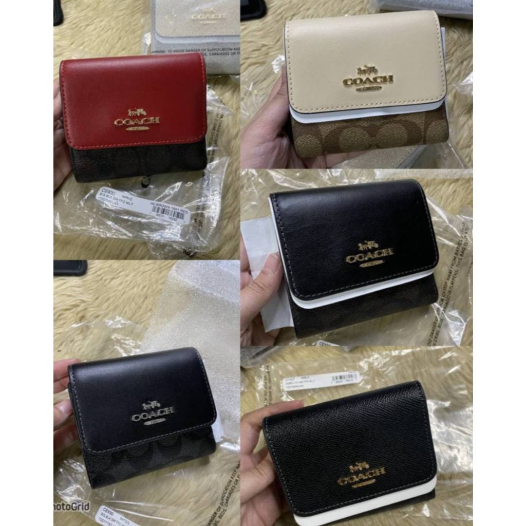 ORIG & IMPORTED CCH NEW Small Trifold Card Wallet
