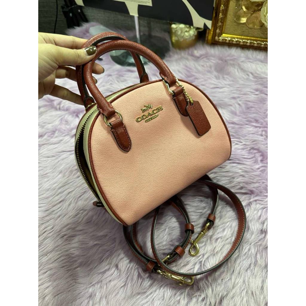 ORIG Preloved CCH Sydney Satchel In Colorblock Pink Small Bag