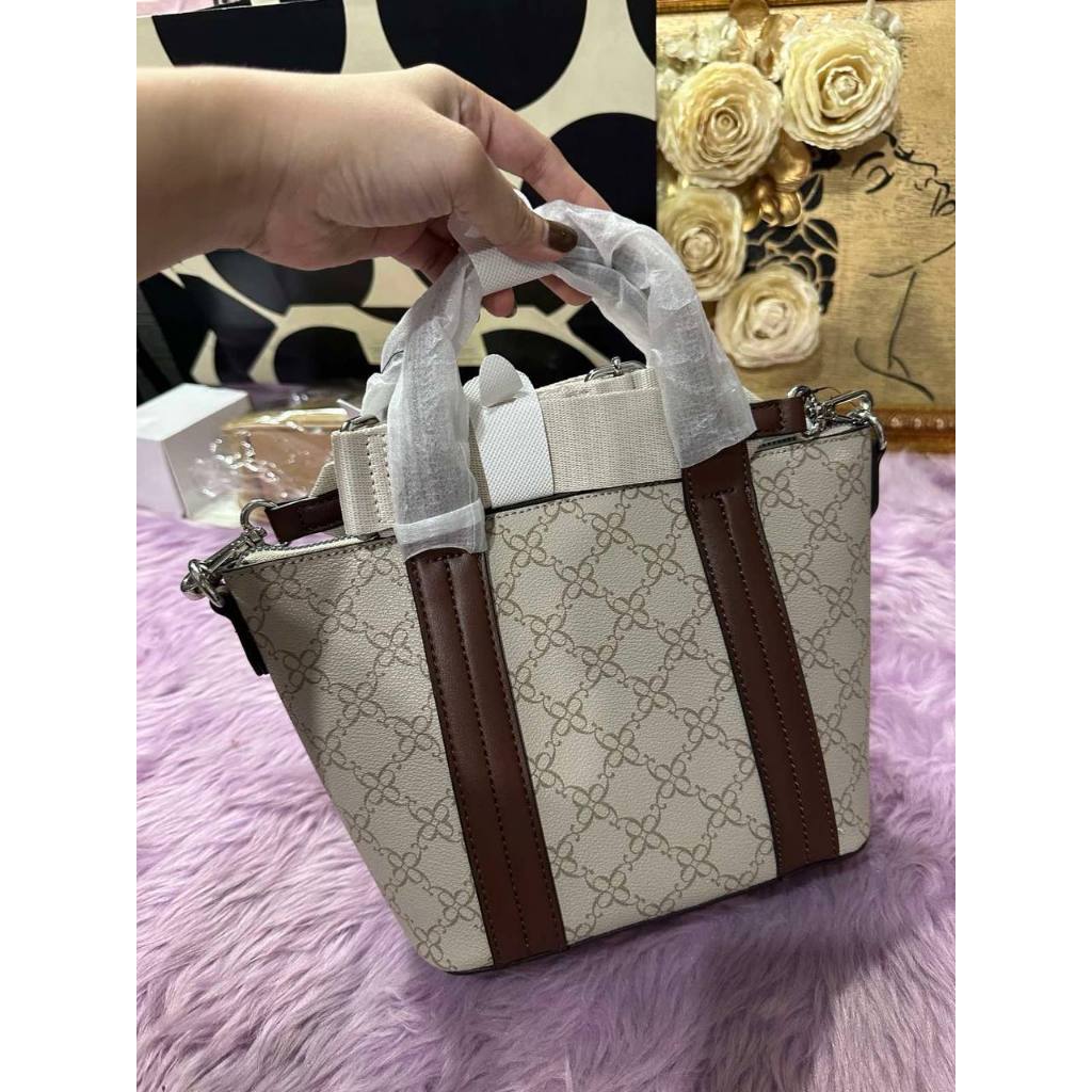 ORIG & IMPORTED Nine West Kylee Mini Tote Crossbody Brown Bag