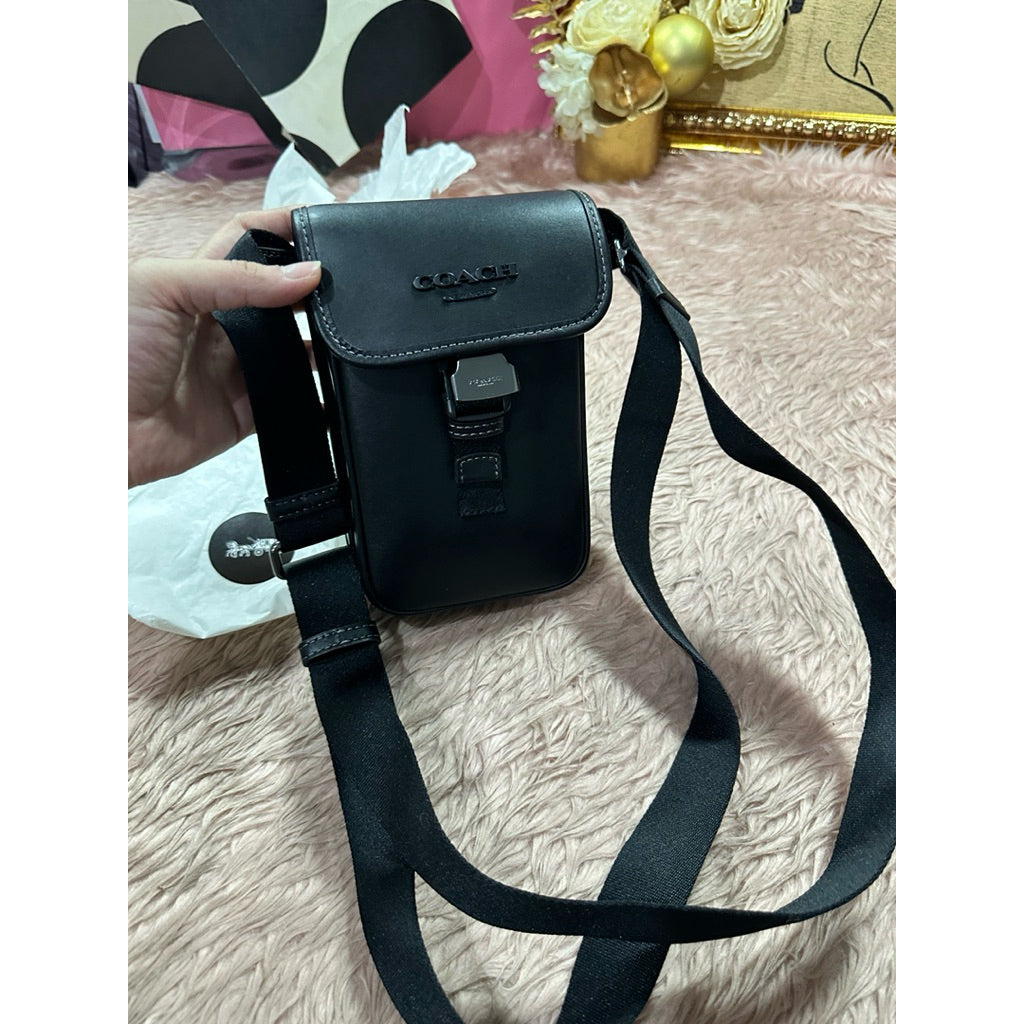 ORIG & IMPORTED CCH Racer Phone Crossbody Small Black Men Bag
