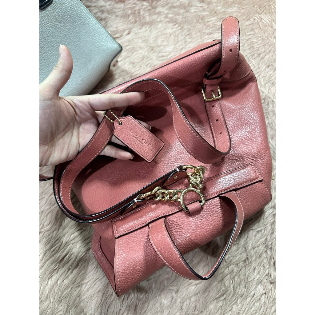 ORIG Preloved CCH Elle Medium Pink Backpack Bag