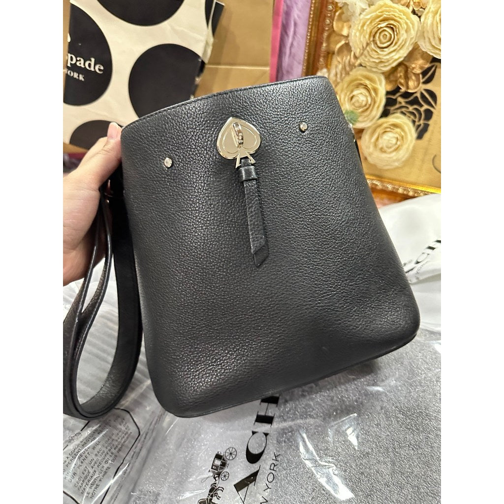 ORIG Preloved KS Marti Small Bucket Black Bag