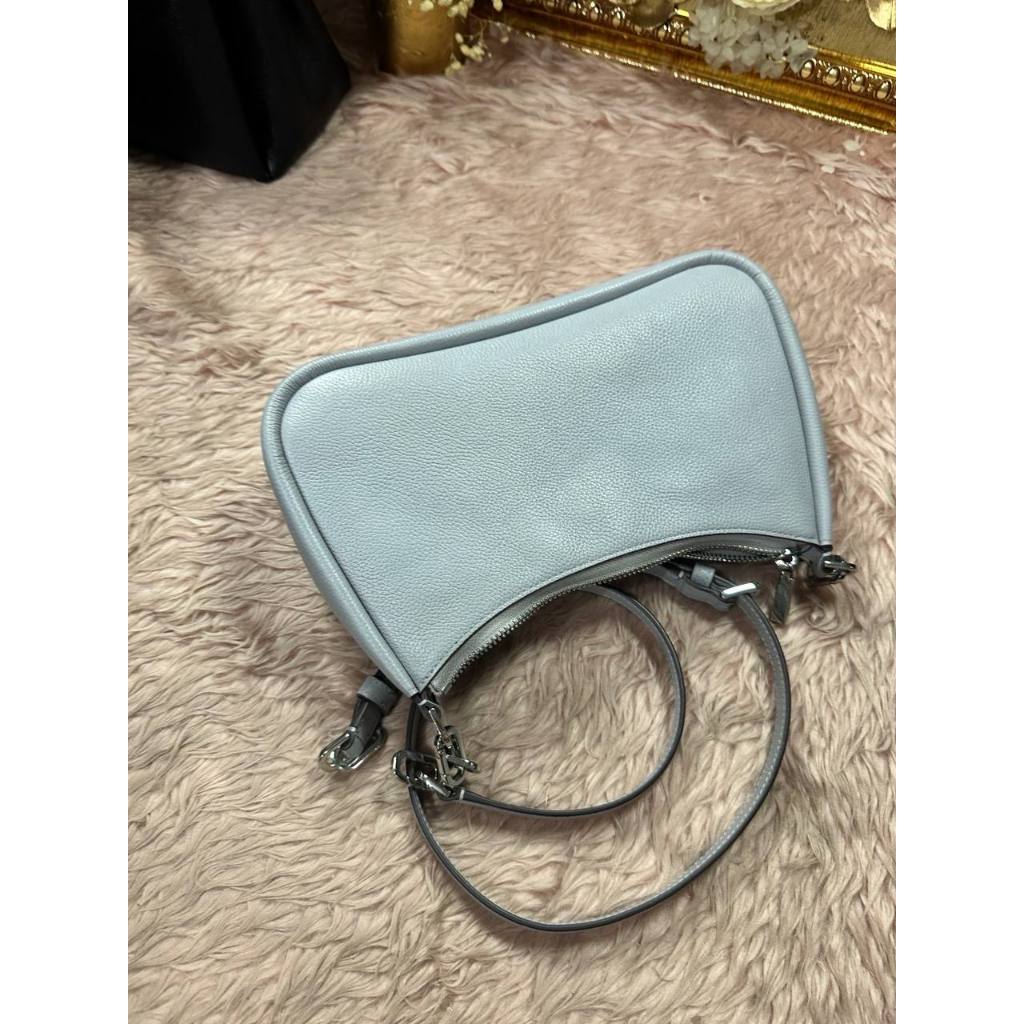 ORIG Preloved KS Kayla Small Convertible Shoulder Bag Gray