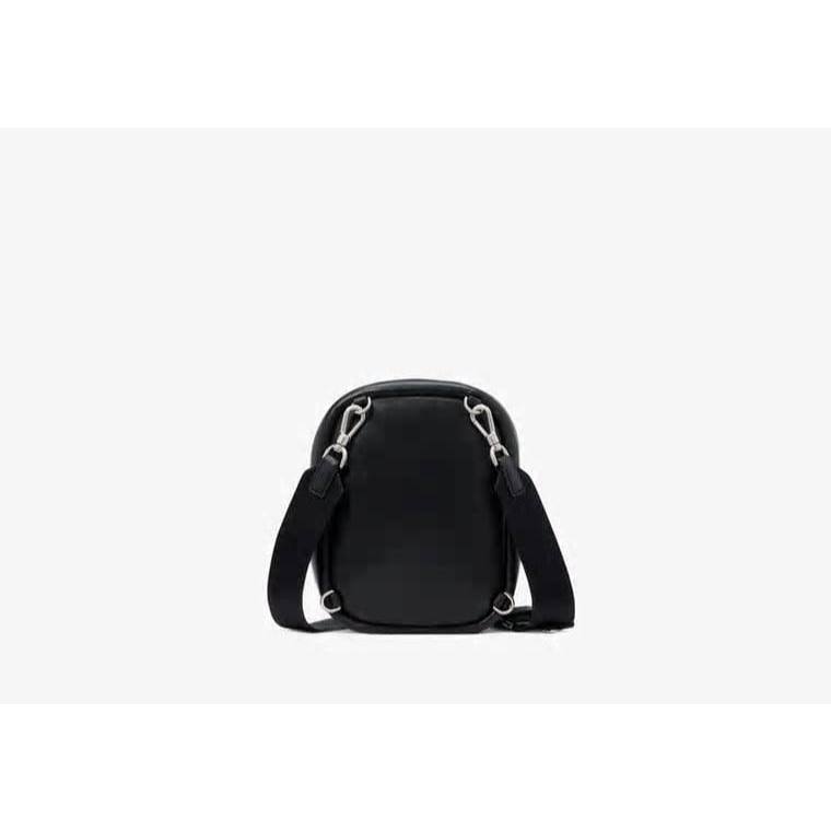 ORIG & IMPORTED KS Label Small Convertible Crossbody Black Bag