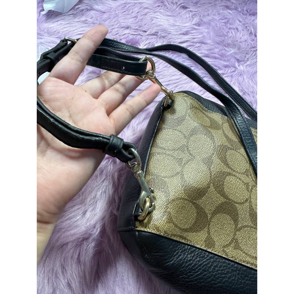 ORIG Preloved CCH Convertible Mini Backpack Khaki/Black Bag