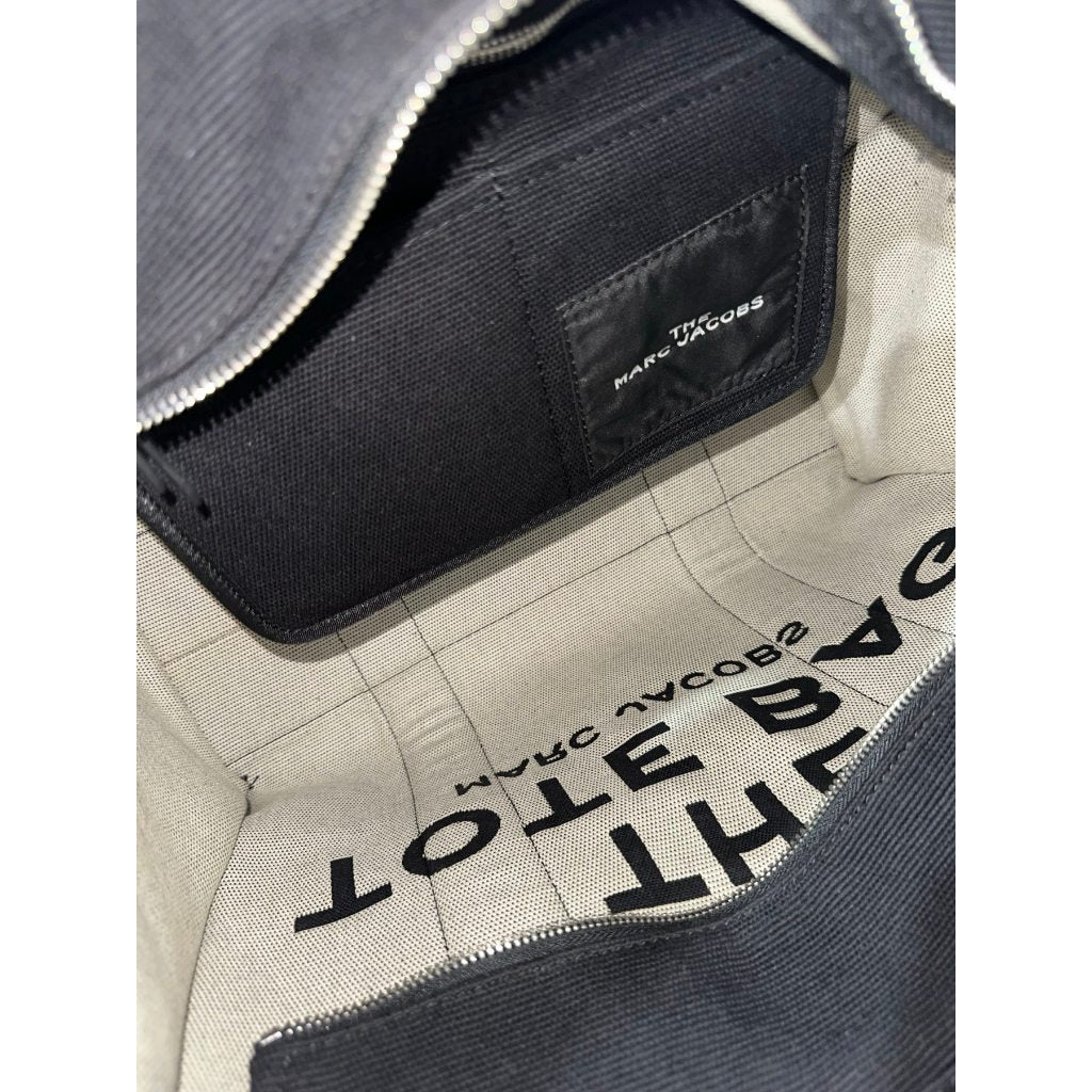 ORIG Preloved MJ The Jacquard Large Tote Bag Black
