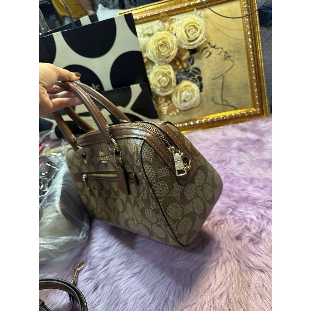 ORIG Preloved CCH Rowan Satchel Khaki Brown Bag