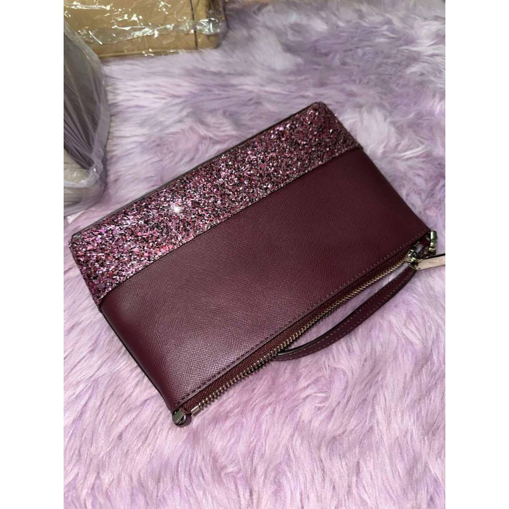 ORIG Preloved KS Greta Glitter Ramey Crossbody Small Pink Bag