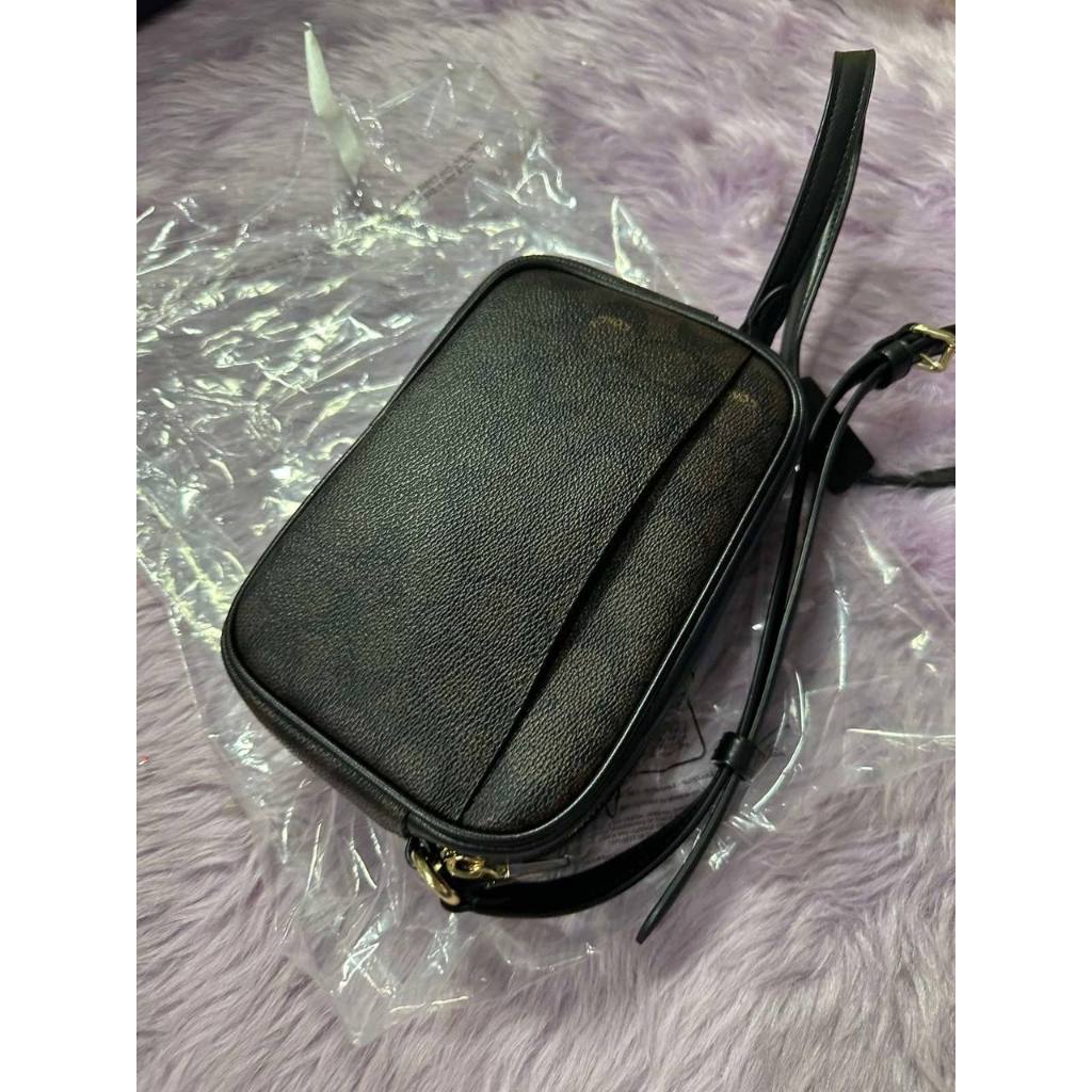 ORIG & IMPORTED CCH Mini Jamie Camera Bag In Signature Canvas Walnut Brown