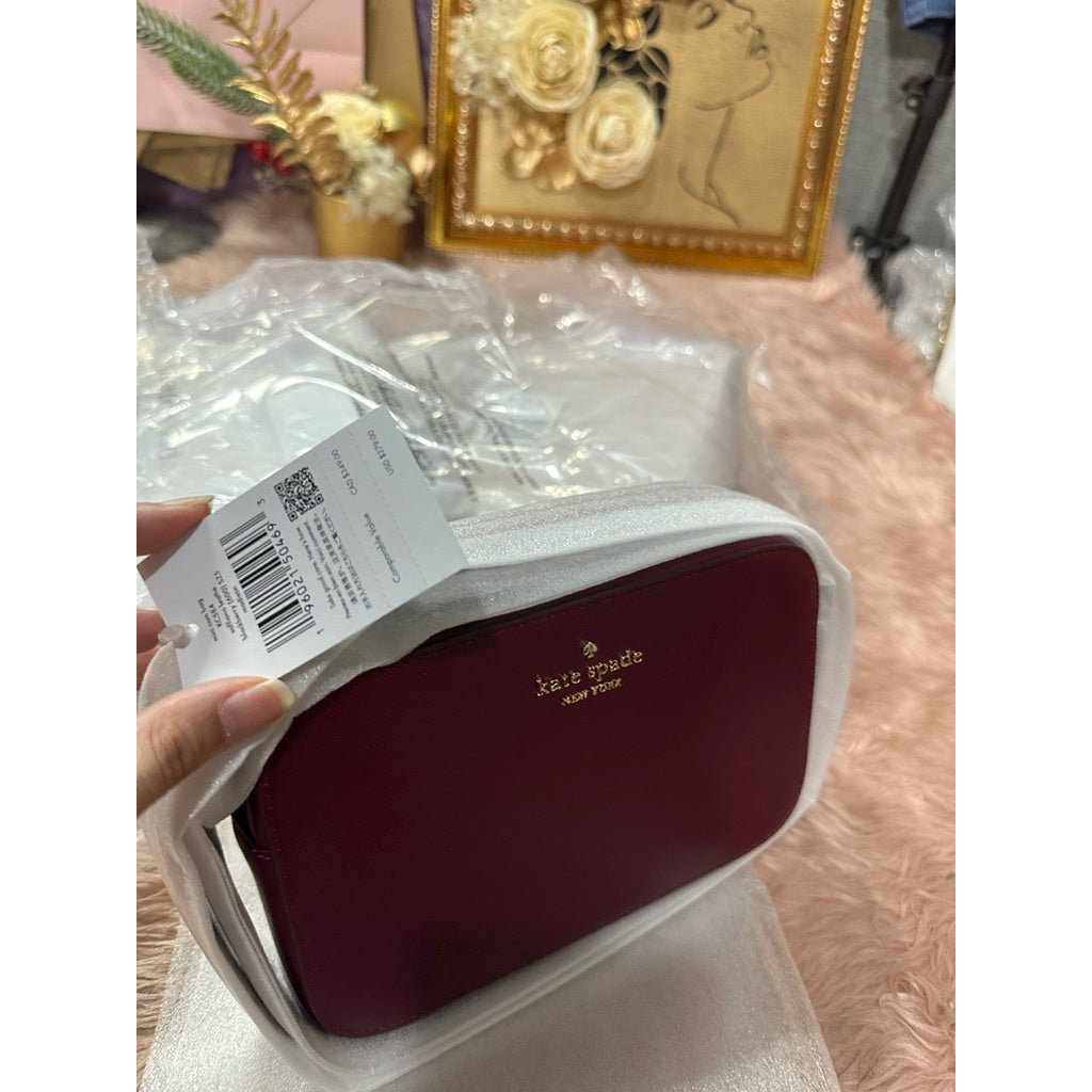 AUTHENTIC/ORIGINAL KS Madison Camera Bag - Blackberry Preserves